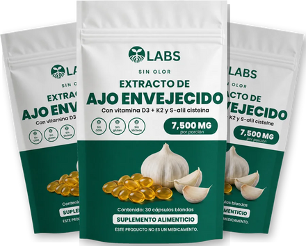 Extracto de Ajo Envejecido Raíces Labs
