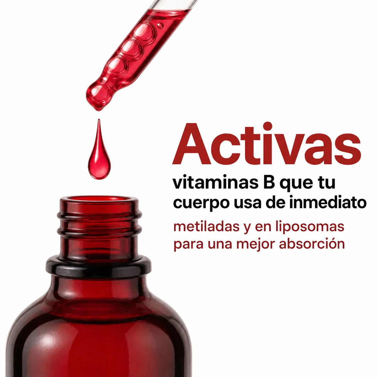 Vitaminas B activas metiladas