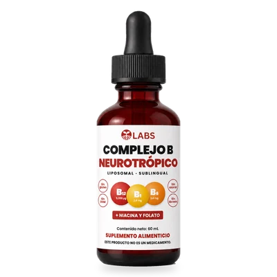 Paquete de 1 frasco de Complejo B Neurotrópico