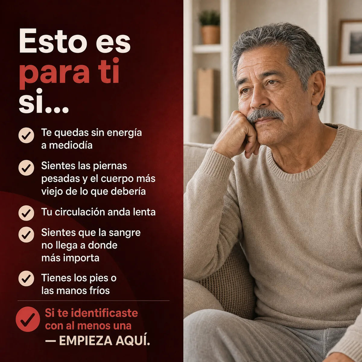 Esto es para ti si te quedas sin energía o tienes las manos y los pies fríos