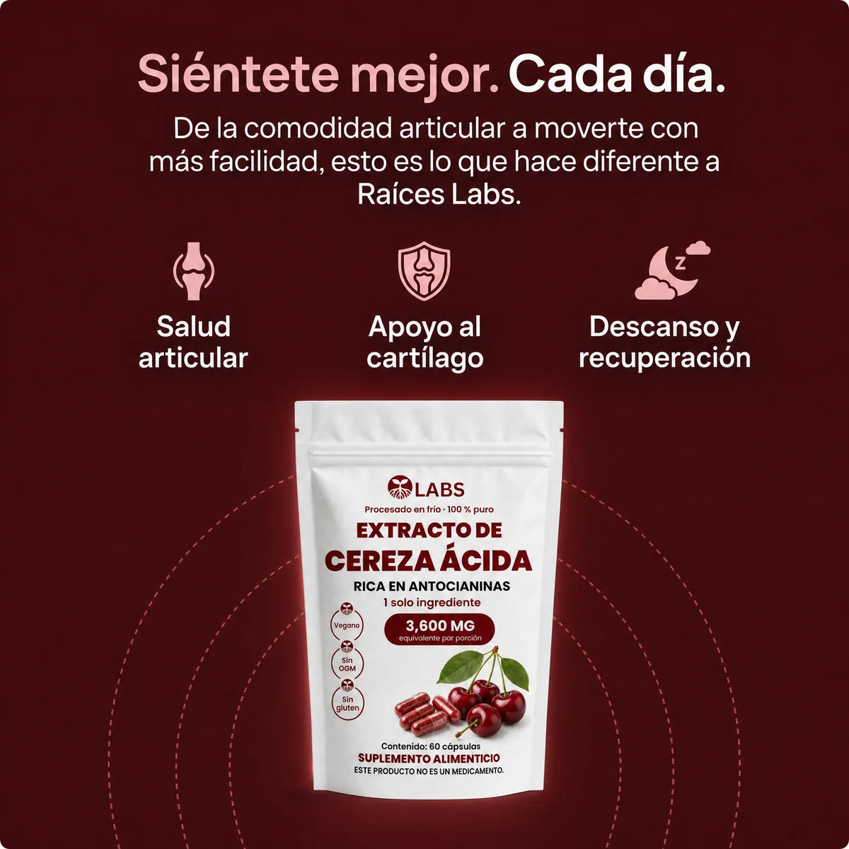 Siéntete mejor cada día con Raíces Labs